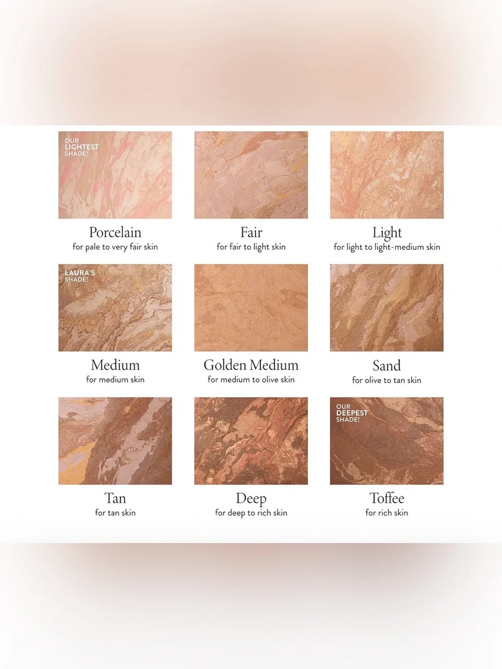Laura Geller Baked Balance-n-Brighten Foundation - Brown Marble Deep or Tan